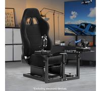 Marada Cockpit Per Simulatore Di Volo Con Sedile Nero Adatto a Thrustmaster A10C