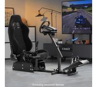 Marada G29 Racing Sim Cockpit Con Sedile Nero Da Gioco Adatto Per Logitech G27