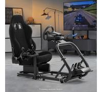 Marada Racing Sim Cockpit Con Sedile Da Corsa Adatto Per Logitech Thrustmaster