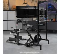 Marada Racing Simulator Cockpit Con Supporto Triplo TV Compatibile Con G923