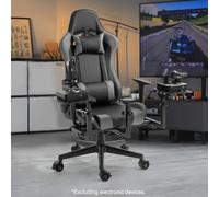 Marada Simulazione di volo con adattamento sedile grigio Thrustmaster Logitech