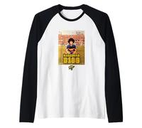 Maradona D10S Boca Juniors Maglia con Maniche Raglan
