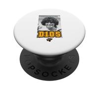 Maradona D10S Sonrisa PopSockets PopGrip Adesivo
