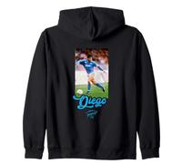 Maradona Diego Napoli Felpa con Cappuccio
