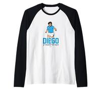 Maradona El Milagro de Napoli Maglia con Maniche Raglan