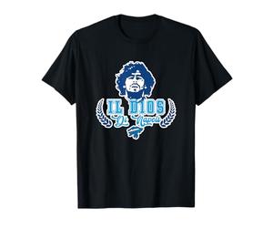 Maradona Il D10S di Napoli Maglietta