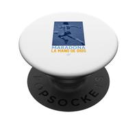 Maradona La Mano de D10S PopSockets PopGrip Adesivo