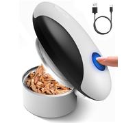 Maraiss Apriscatole elettrico One-Touch, apriscatole automatico con bordo liscio con design ricaricabile di tipo C, si adatta alla maggior parte delle lattine, gadget da cucina per risparmiare tempo