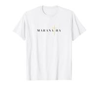 Maranatha Citazione Greca Vieni Signore Gesù Maglietta