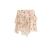 Marant Etoile Beige Viscose Mini Skirt - IT38 | S