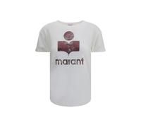 Marant Etoile White Linen T-Shirt - S