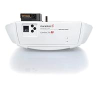 Marantec Comfort 370 - Set con 2 trasmettitori manuali, azionamento elettrico per porte da garage, porte sezionali e cancelli basculanti, colore: Bianco