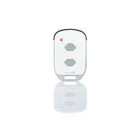 Marantec 101115 Trasmettitore Manuale, Piccolo Telecomando a 2 canali, apriporta azionamento della Porta del Garage, Bianco