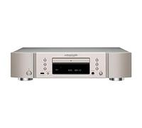 Marantz CD6007 Lettore CD Fine Tuned con Porta USB, Conversione D/A ad alta risoluzione, Amplificatore per cuffie, Filtri Digitali, Argento/Oro, Fino a 192 kHz/24 Bit