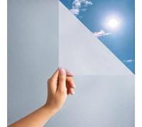 MARAPON Pellicola autoadesiva per finestre, opaca e opaca, per finestre, per privacy e protezione UV (0,445 x 20 m)