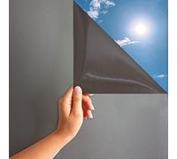 MARAPON® Pellicola Vetri per Finestre per la Privacy Color Antracite [60x200 cm] EBook con Istruzioni Incluso - Pellicola Oscurante per Vetri - Pellicola per Vetri Finestre