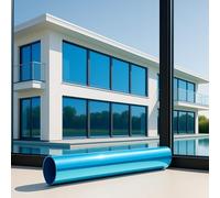 MARAPON® Pellicola per Vetri Finestre a Specchio autoadesivo [105x200 cm] Pellicola Specchio per Finestre - Protegge la tua Privacy e Filtra i Raggi UV o Infrarossi - Anti-Calore per Lucernari