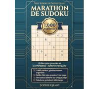 Marathon de Sudoku: 1 000 sudokus pour se détendre