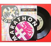 Marathon - Marathon Love Park 7" EG EGO49 EX/EX 1989 picture sleeve, with press release