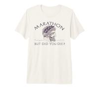 Maratona MA Sei Morto? Pheidippides EST 490 BC Run Meme Maglietta Premium