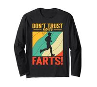 Maratone Runner Don´t Trust Your Farts Corsa Maglia a Manica