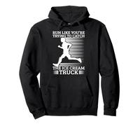 Maratone Trying Catch Ice Cream Truck Corsa Felpa con Cappuccio