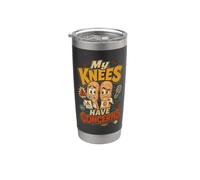 Maratoneta My Knees Have Concerns Bicchiere termico in acciaio inox doppia parete
