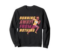 Maratoneta Running Away from Nothing Felpa