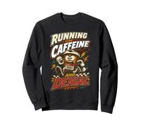 Maratoneta Running On Caffeine And Denial Felpa