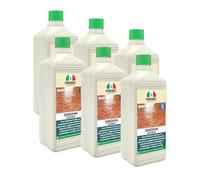 MARBEC IDROFIN LUCIDO 1LTX6PZ Cera per cotto, pietra e agglomerati cementizi lucida per la finitura dei trattamenti di fondo, con protettivi, impregnanti o cere.