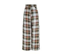 MARBELL Multicolor Linen Casual Pants - 1