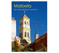 Marbella - Die Costa del Sol in Hochform (Wandkalender 2026 DIN A2 hoch), CALVENDO Monatskalender: Der Treffpunkt des Jetset an der Costa del Sol