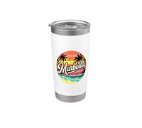 Marbella Espana/Marbella Spagna Souvenir/Marbella Bicchiere termico in acciaio inox doppia parete