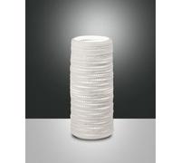 Marbella lampada Tavolo ceramica bianco cilindro Ø11 [EEK: A]