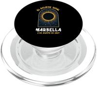 Marbella Spagna Total Solar Eclipse 2 agosto 2027 Souvenir PopSockets PopGrip per MagSafe