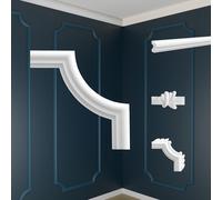 MARBET DESIGN campione di decorazione da parete, bacchette e segmenti di cornice