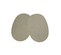 Marbet Toppe Scamosciate Termoadesive Grigio Ghiaccio Microfibra