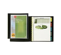 Marbig Kwik Copertina con inserto con cerniera e quaderno con 5 divisori in poli