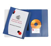 Marbig Standard Simply Premier Cartella piatta A4 Trasparente Frontale Semirigid