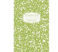Marble Cover Composition Book with 100 Sheets / 200 Pages of Wide Ruled White Paper: College Ruled Composition Notebook, Home School Supplies for College Students