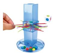 Marble Drop Game with Sticks, Educational Fun Interactive Leisure Toys - Kids Board Game | for Birthday Holiday Travel Home Yard Patio Garden Parent-Child Interaction 5.91 x 5.91 x 9.06 pollici