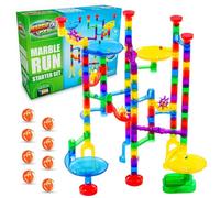 Marble Genius Esecuzione in marmo Starter Set - 60 Marbulous traslucido pezzi + 10 biglie di vetro