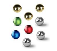 Marble Genius Palline Originale Rails Gioco Ricambio Verde Rosso Blu Oro Argento