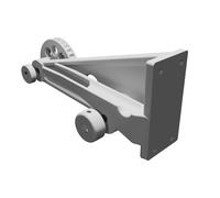 Marble Machine Run Start Component - Ball Lift Mechanism with Chain Guide System