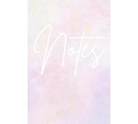 Marble Notebook- lined journal: aesthetic stationery A5 120pages