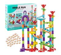 Marble Runs Toy - Jeu De Piste À Billes 113 Pièces - Blocs De Construction Éducatifs STEM En ABS - Labirinti 3D Créatif Pour 3-8 Ans, Cadeau Garçons Et Filles