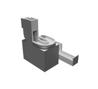 Marble Track Set for Physics Education Compatible with Standard Marbles