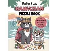 Marbles & Jax Hawaiian Crossword and Word Search Puzzle book: Crossword and Word Search Puzzles with Easy-to-Read Print about Hawaii, Tropical ... | Great for Vacations, Holidays, and Relaxing