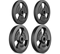Marbo Sport Set di Pesi in ghisa Tri-Grip 2 x 10 kg + 2 x 5 kg