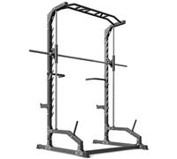 Marbo Sport - Smith-Machine MS-U105 2.0 - Macchina palestra multifunzione con barra per pull-up e maniglie per dip - Attrezzi palestra casa per allenamento fitness completo a casa